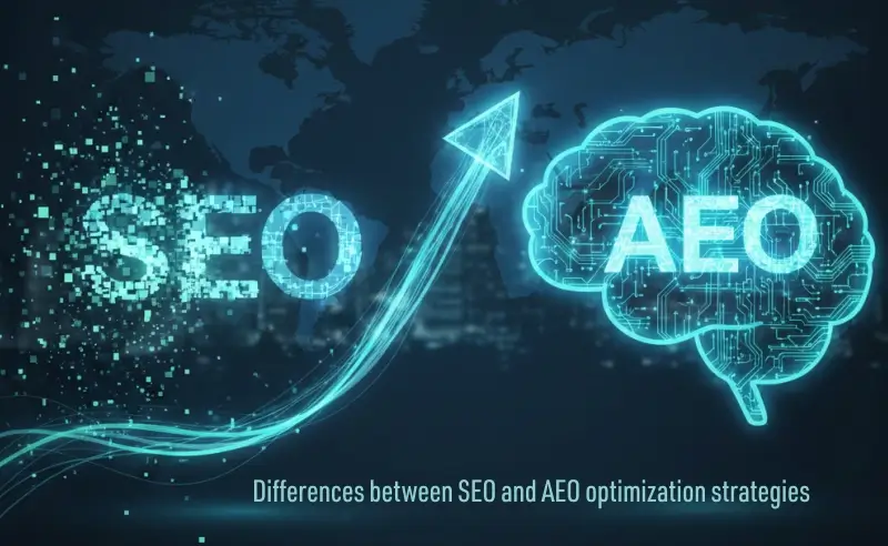 Differences between SEO and AEO optimization strategies